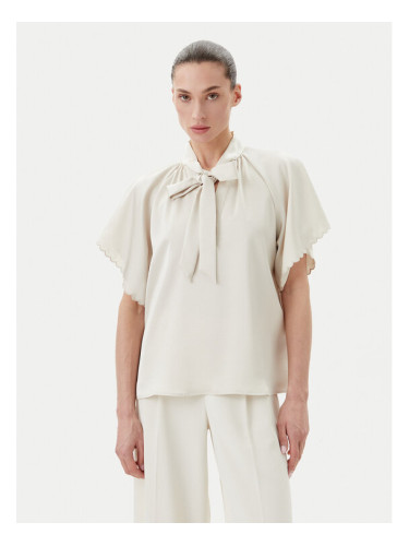 Bruuns Bazaar Блуза Beckia Wendi BBW4439 Екрю Regular Fit