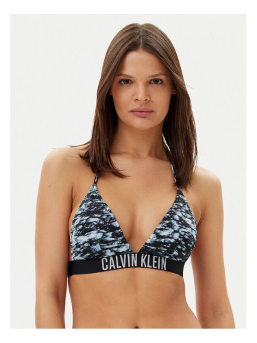 Calvin Klein Swimwear Горнище на бански KW0KW02854 Тъмносин