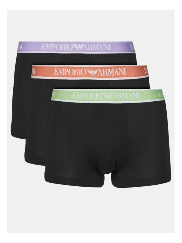 Emporio Armani Underwear Комплект 3 чифта боксерки EM000259 AF10779 MC061 Черен