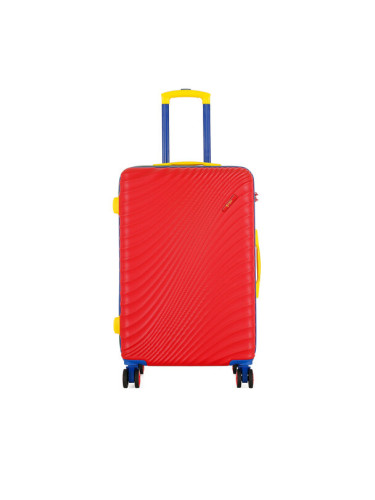 Semi Line Среден куфар T5935-2 Червен