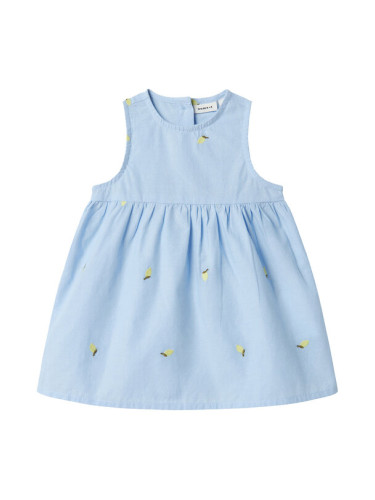 NAME IT Ежедневна рокля Derilla 13240054 Светлосиньо Regular Fit