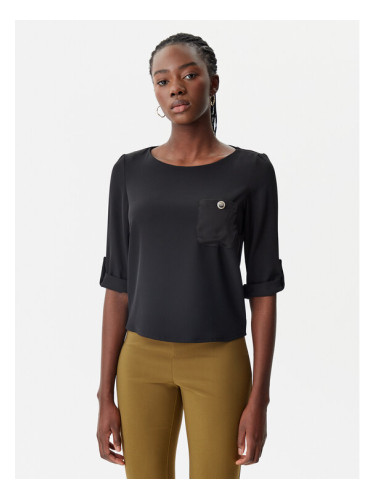 Rinascimento Блуза CFC0122605003 Черен Regular Fit