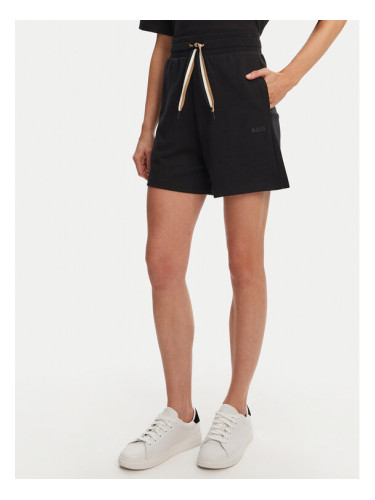 BOSS Пижамени шорти Cp Stripe_Shorts 50539981 Черен Relaxed Fit