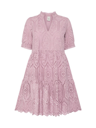 YAS Лятна рокля Holi 26027163 Розов Regular Fit