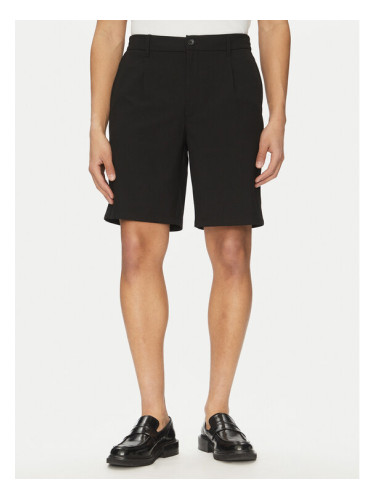 Only & Sons Шорти от плат Lou 22032473 Черен Regular Fit
