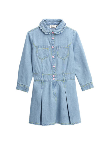 Original Marines Дънкова рокля DFP3007CF Син Regular Fit