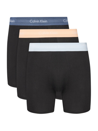 Calvin Klein Underwear Комплект 3 чифта боксерки 000NB1770A Черен