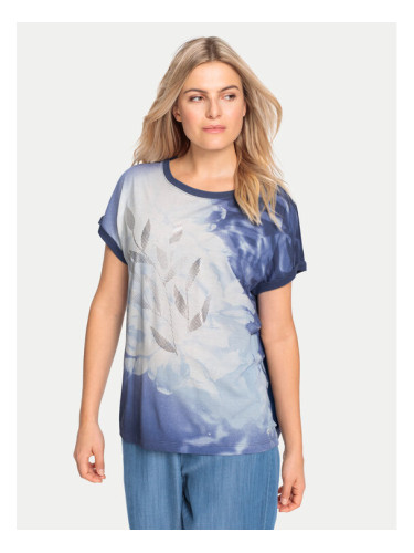 Olsen Тишърт 11105088 Тъмносин Regular Fit