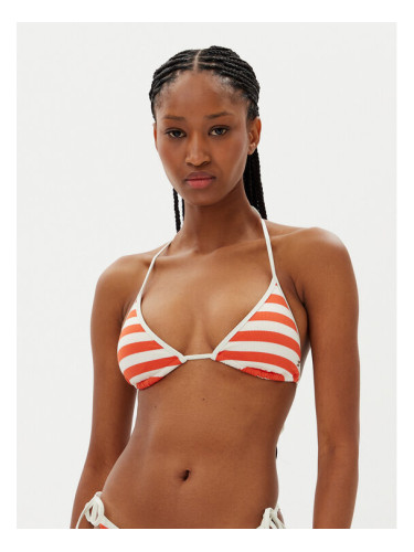 Tommy Hilfiger Горнище на бански UW0UW05901 Оранжев