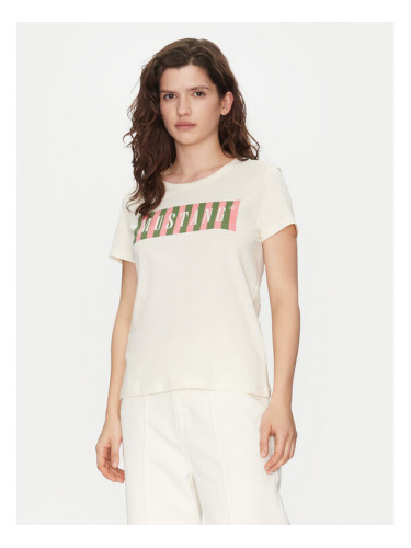 Mustang Тишърт Alma 1016138 Екрю Regular Fit