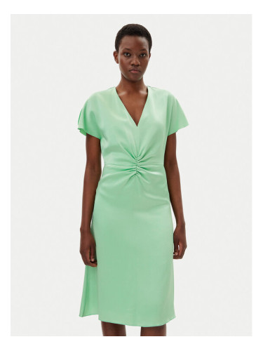 BOSS Ежедневна рокля Dulania 50537964 Зелен Regular Fit