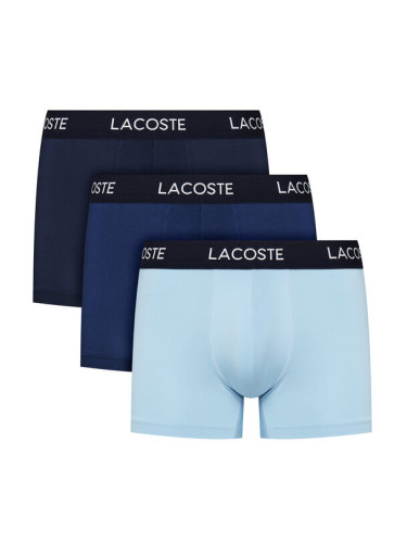 Lacoste Комплект 3 чифта боксерки 5H2394 Цветен