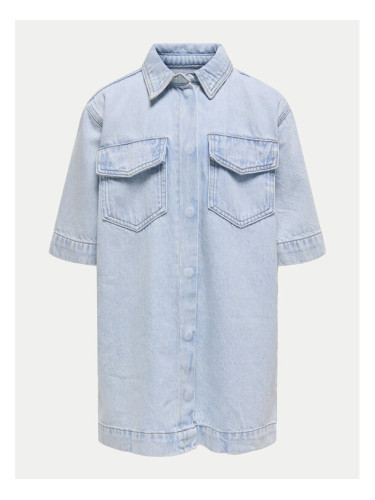 Kids ONLY Дънкова рокля Sophie 15344561 Син Oversize