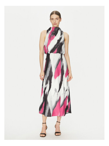 DKNY Коктейлна рокля P4JBNZ22 Цветен Regular Fit