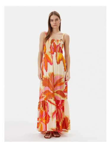 Maaji Лятна рокля Jungle Palm Lavinia PT2707CLD001 Оранжев Regular Fit