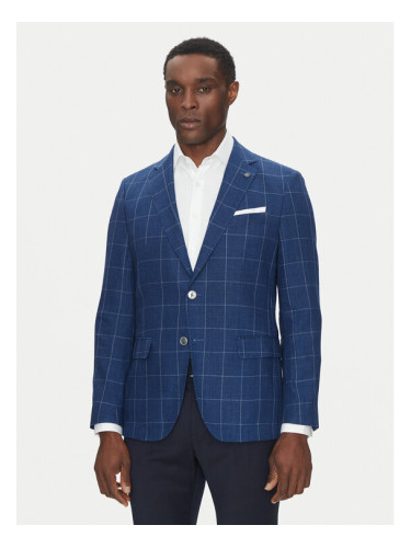 BOSS Сако H-Hutson-233 50540502 Син Slim Fit
