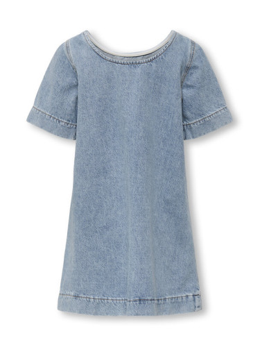 Kids ONLY Дънкова рокля Gigi 15345148 Син Loose Fit
