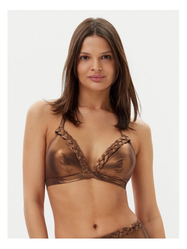 Chantelle Горнище на бански Shaman C16XQF Кафяв