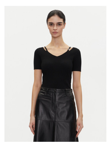 HUGO Блуза Shata 50538223 Черен Slim Fit