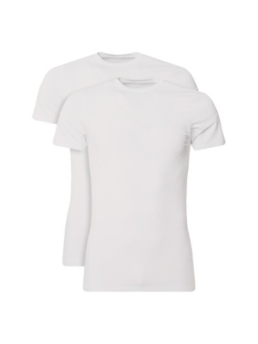 Resteröds Комплект 2 тишъртки 27040 2 Бял Slim Fit