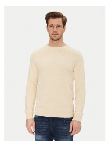 Blend Пуловер 20717701 Бежов Regular Fit