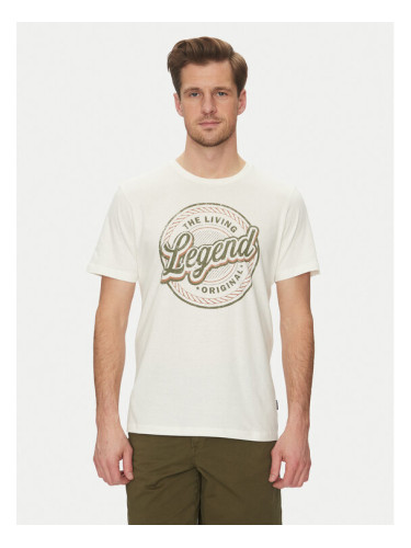 Blend Тишърт 20717760 Бял Regular Fit