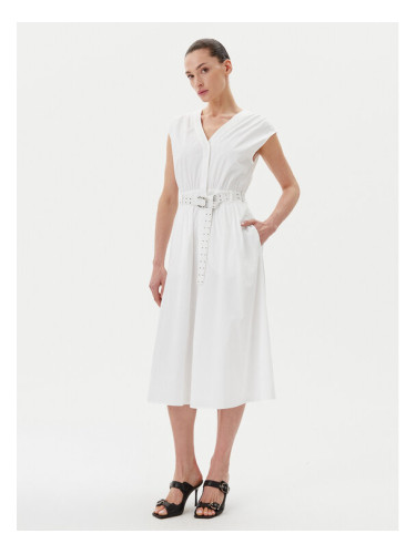 MICHAEL Michael Kors Ежедневна рокля MS5830KF4C Бял Regular Fit