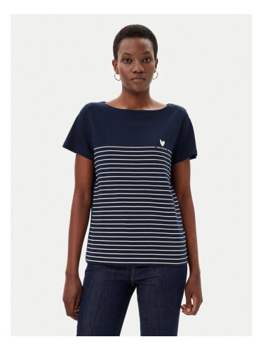 Tom Tailor Тишърт 1045544 Тъмносин Regular Fit