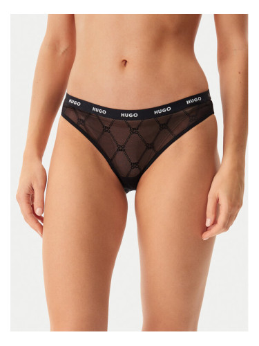 HUGO Класически дамски бикини 50535248 Черен