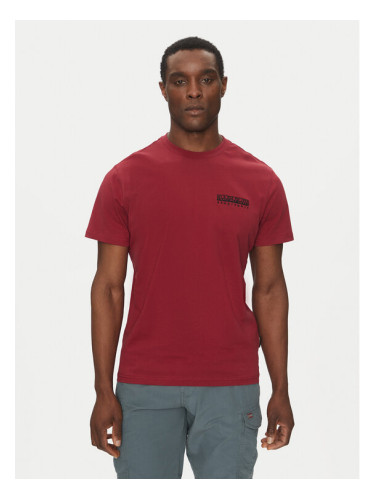 Napapijri Тишърт S-Vignoni NP0A4ILX Червен Regular Fit