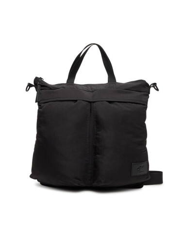 Calvin Klein Jeans Чанта за лаптоп Metro Nylon Helmet Bag LV04G3130G Черен