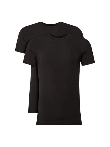 Resteröds Комплект 2 тишъртки 27040 2 Черен Slim Fit