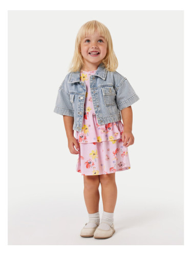 NAME IT Ежедневна рокля Fina 13244206 Розов Standard Fit