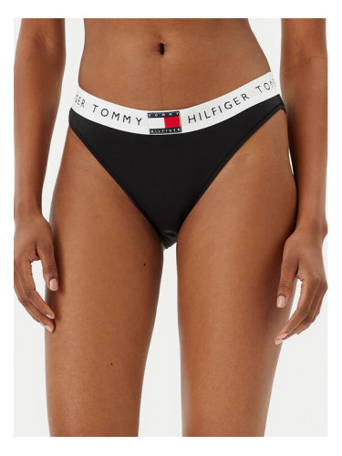 Tommy Hilfiger Класически дамски бикини UW0UW06038 Черен