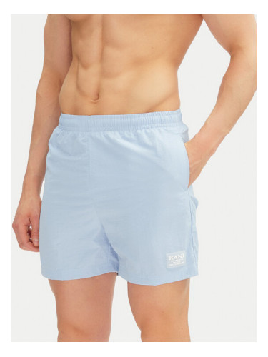 Karl Kani Плувни шорти Retro Trademark 60550027 Светлосиньо Regular Fit