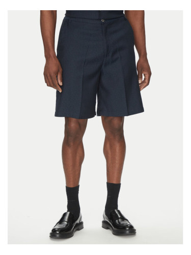 Richmond X Шорти от плат UMP25060BE Тъмносин Regular Fit