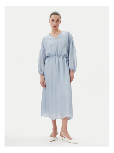 Bruuns Bazaar Лятна рокля Sinapsis Cata BBW4441 Син Loose Fit