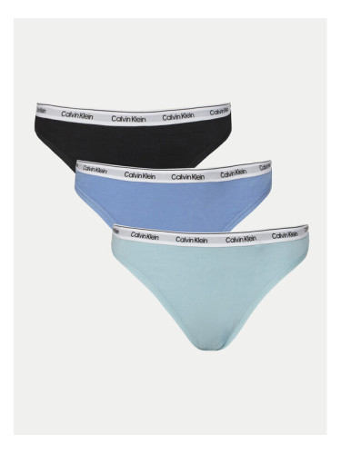 Calvin Klein Underwear Комплект 3 чифта прашки 000QD5209E Цветен