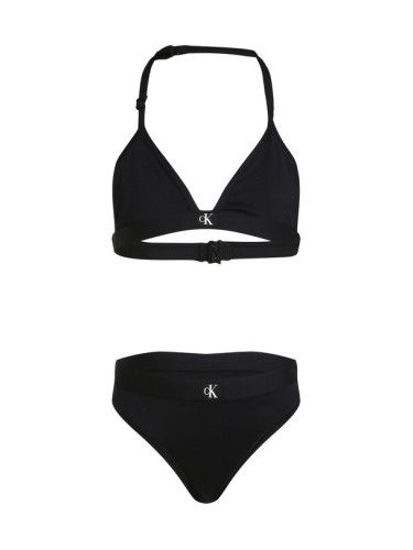 Calvin Klein Swimwear Бански костюм KY0KY00092 Черен