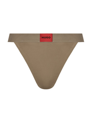 HUGO Бикини тип прашка String Red Label 50492326 Кафяв
