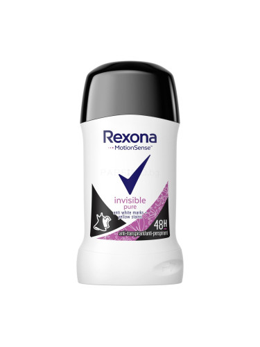 Rexona MotionSense Invisible Pure 48H Антиперспирант за жени 40 ml