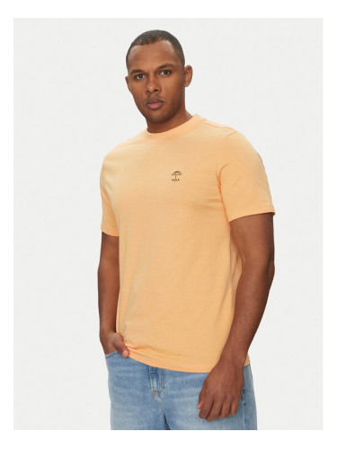 Blend Тишърт 20718304 Оранжев Regular Fit