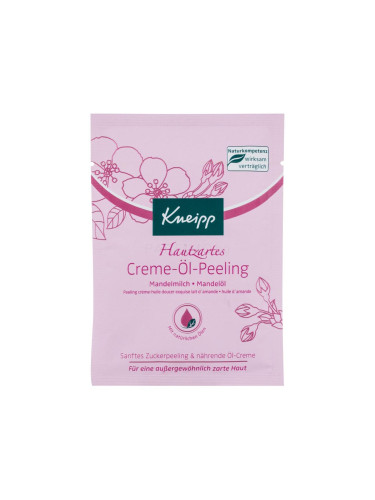 Kneipp Cream-Oil Peeling Almond Blossoms Ексфолиант за тяло за жени 40 ml