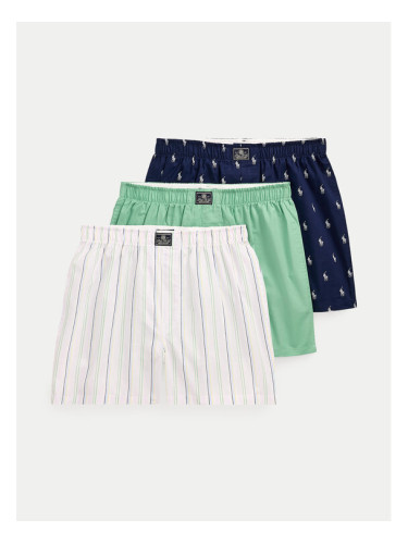 Polo Ralph Lauren Комплект 3 чифта боксерки 714830273037 Цветен