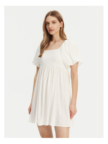 Noisy May Лятна рокля Leilani 27033018 Бял Regular Fit