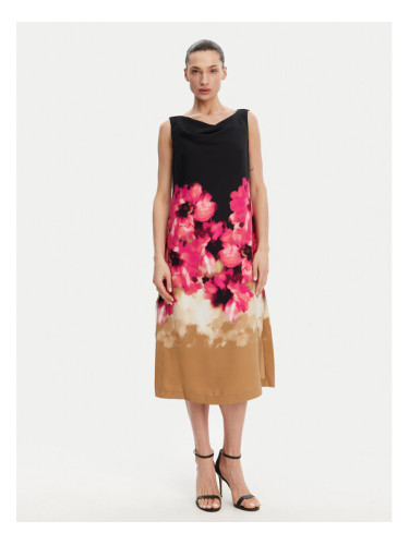 DKNY Коктейлна рокля DD4KH09C Черен Regular Fit