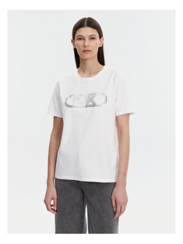 MICHAEL Michael Kors Тишърт MS551SC2ZU Бял Regular Fit
