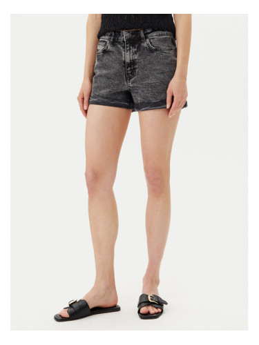 Noisy May Дънкови шорти Moni 27033697 Сив Slim Fit