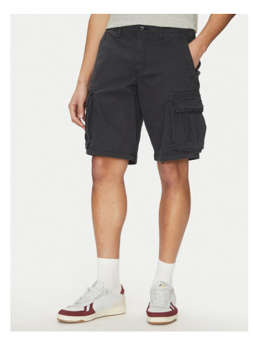 Gap Шорти от плат 880822-02 Черен Relaxed Fit