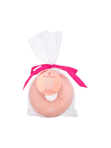 I Heart Revolution Donut Peach Sprinkle Бомбичка за вана за жени 150 гр